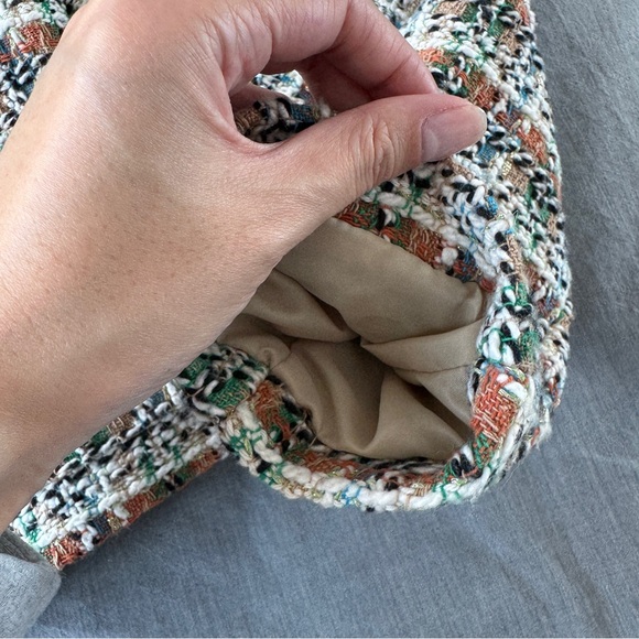 Mango Tweed Jacket with Jewel Button - Picture 9 of 12